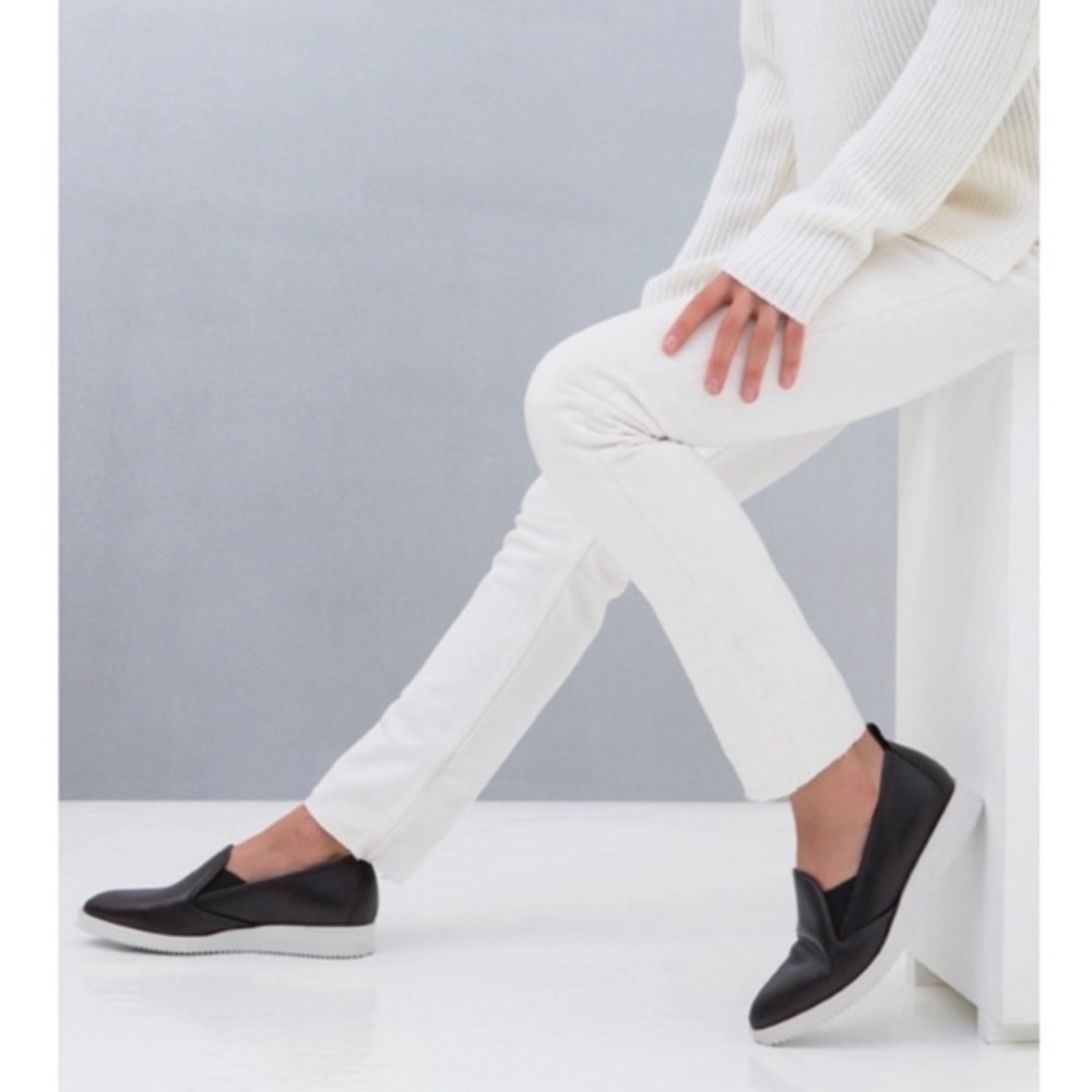 Everlane The leather Street shoes - Black - 7.5
